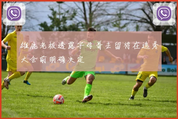 雄鹿老板透露字母哥去留将在选秀大会前明确决定